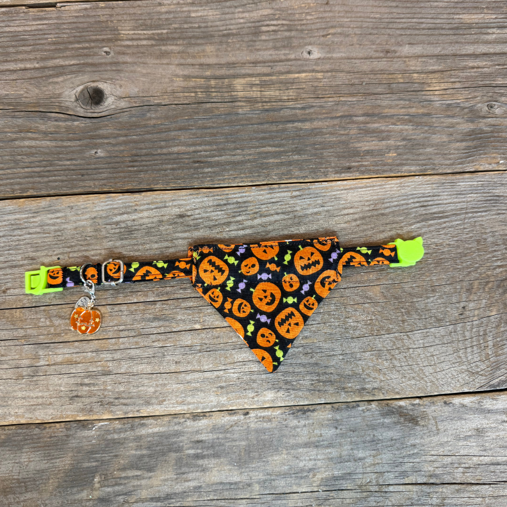 Cat Bandanna - Bat-Tastic & Pumpkin Pals