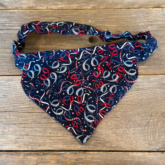 Dog Bandanna double sided - All-American & American Celebration