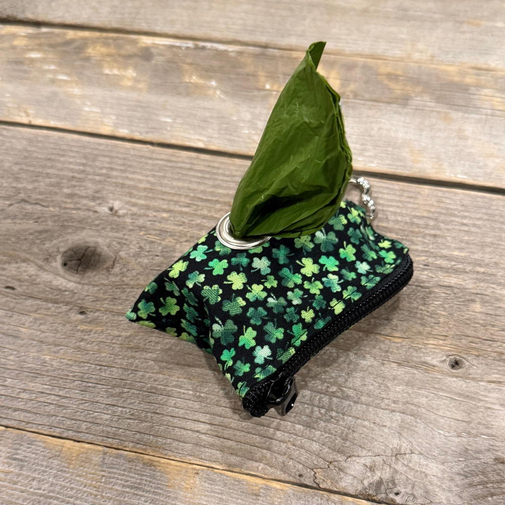 Poop Bag Dispenser - Clover Confetti