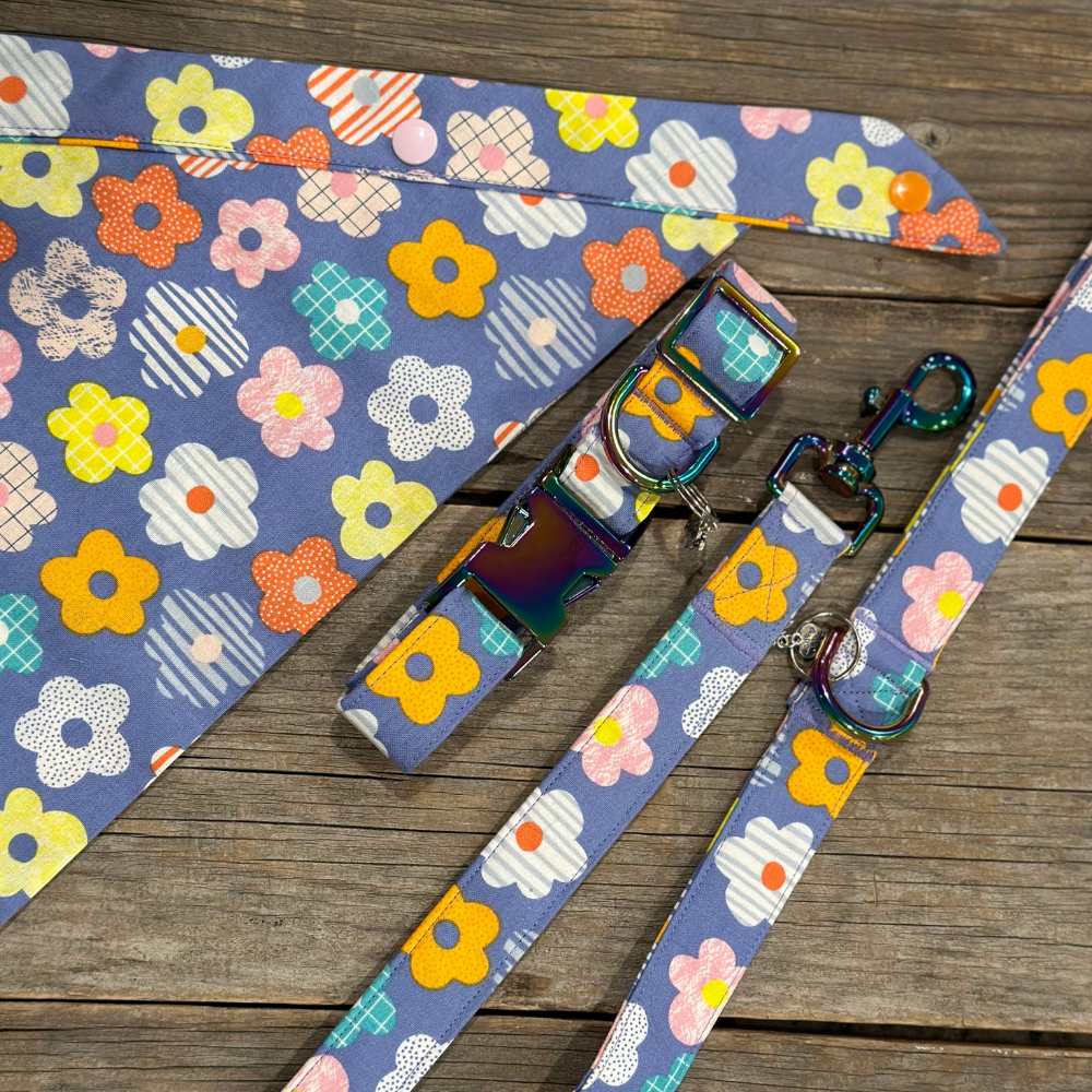 Dog Bandanna - Flower Power