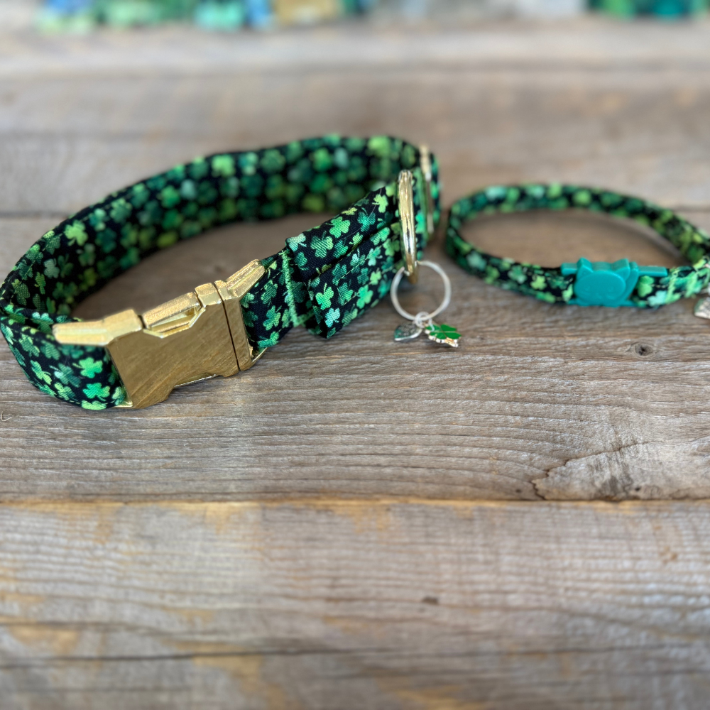 Clover Confetti - Cat Collar