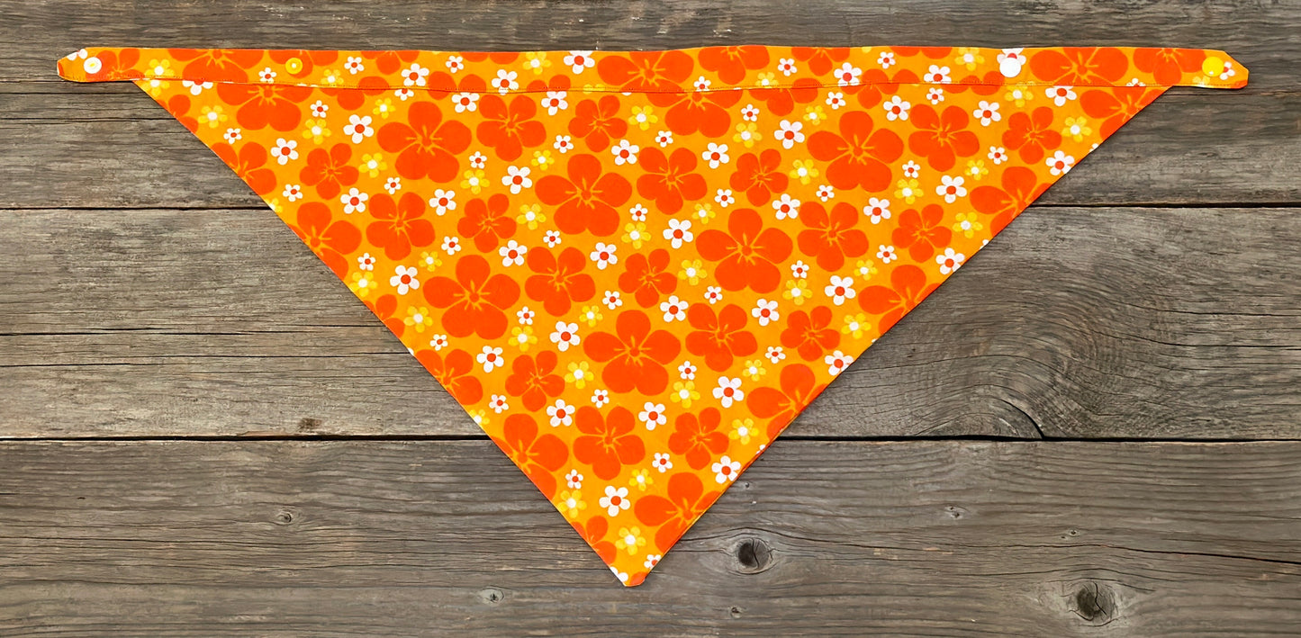 Double-Sided Dog Bandanna - Island Time