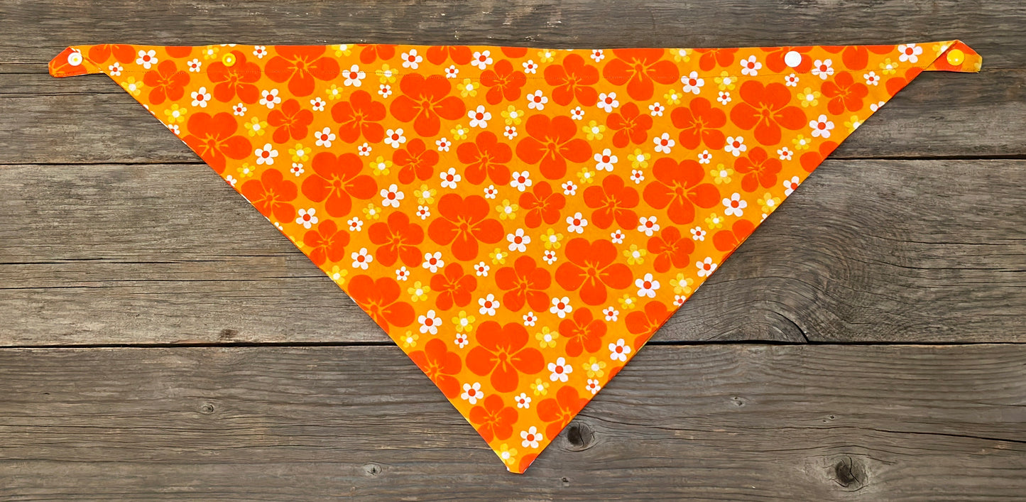 Double-Sided Dog Bandanna - Island Time