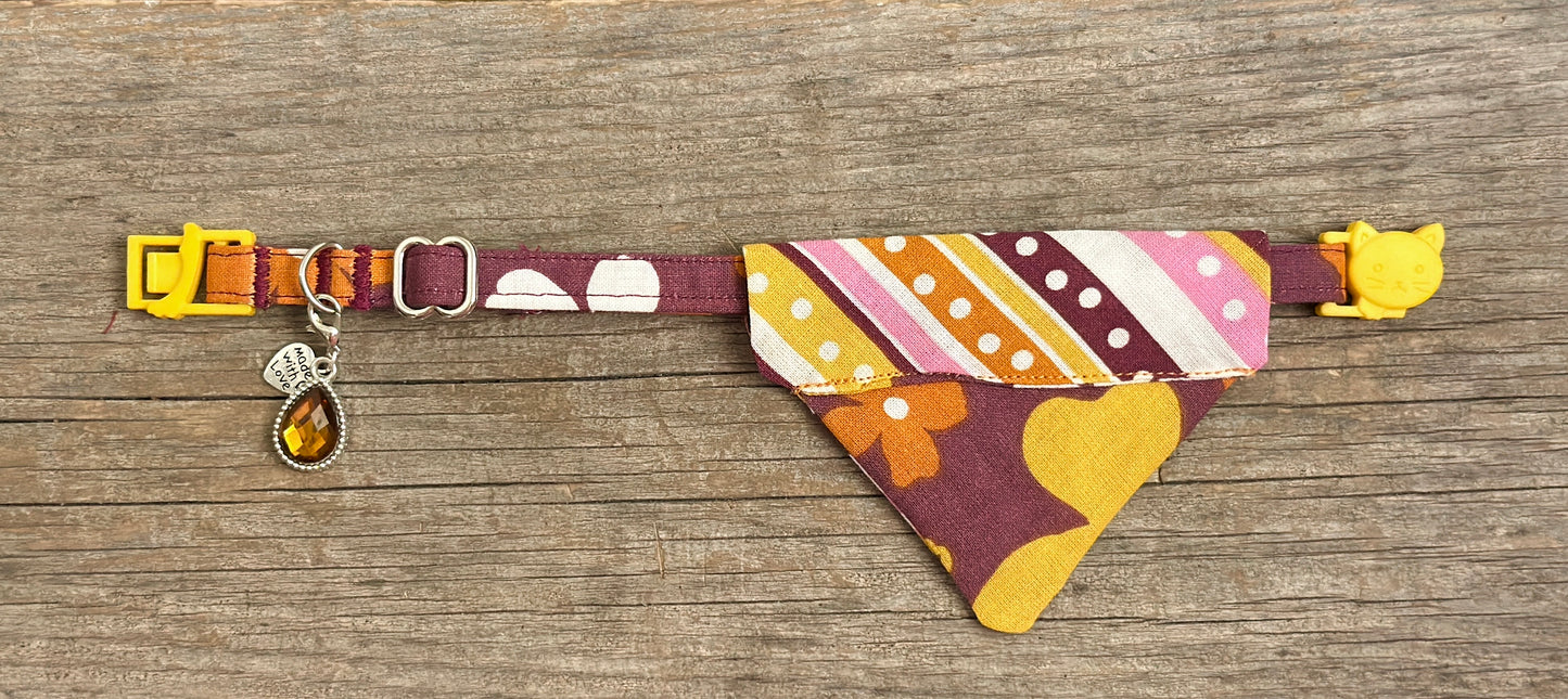 Groovy, Baby! - Cat Collar