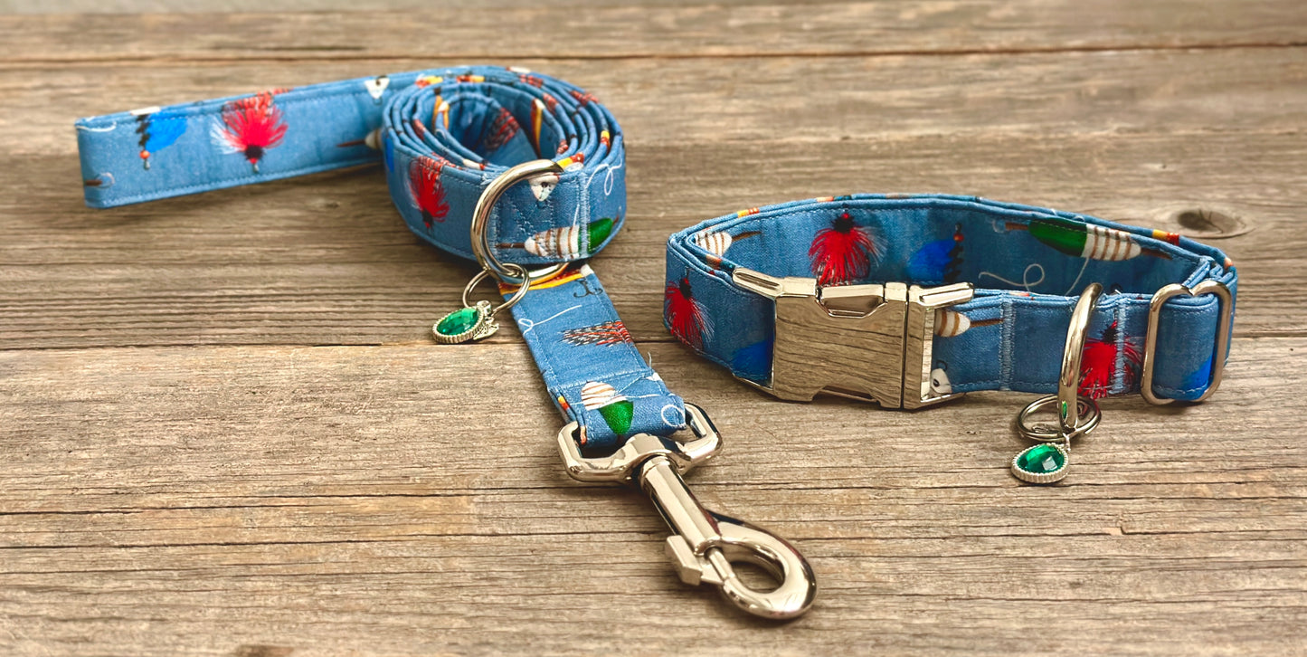 Fishin' Frenzy -Dog Leash