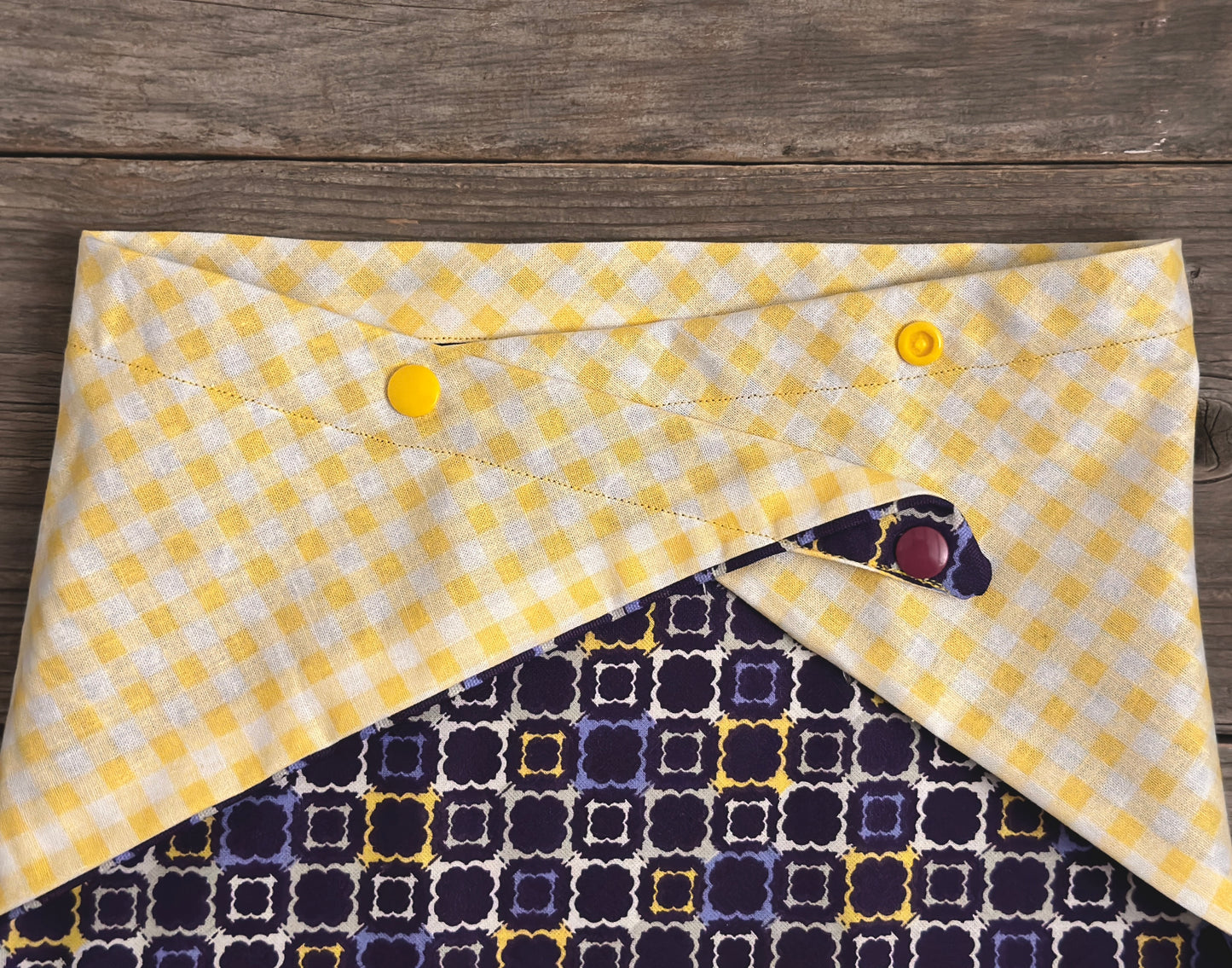 Double-Sided Dog Bandanna - Arabian Nights & Lemon Drop