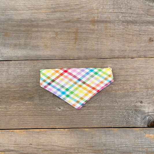 Double-Sided Cat Bandanna - Candyland