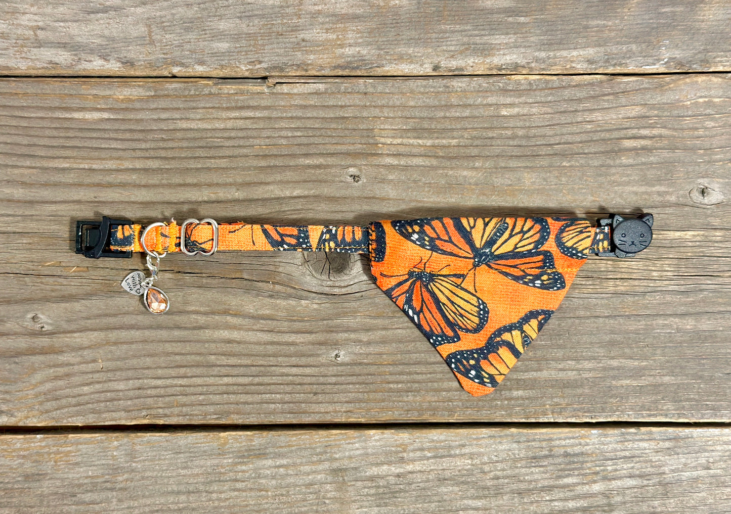 Butterfly Grove - Cat Collar