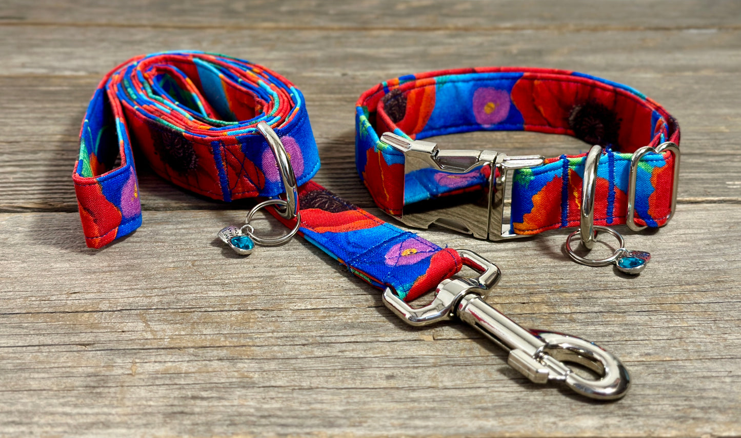 Midsummer Night Garden -Dog Leash