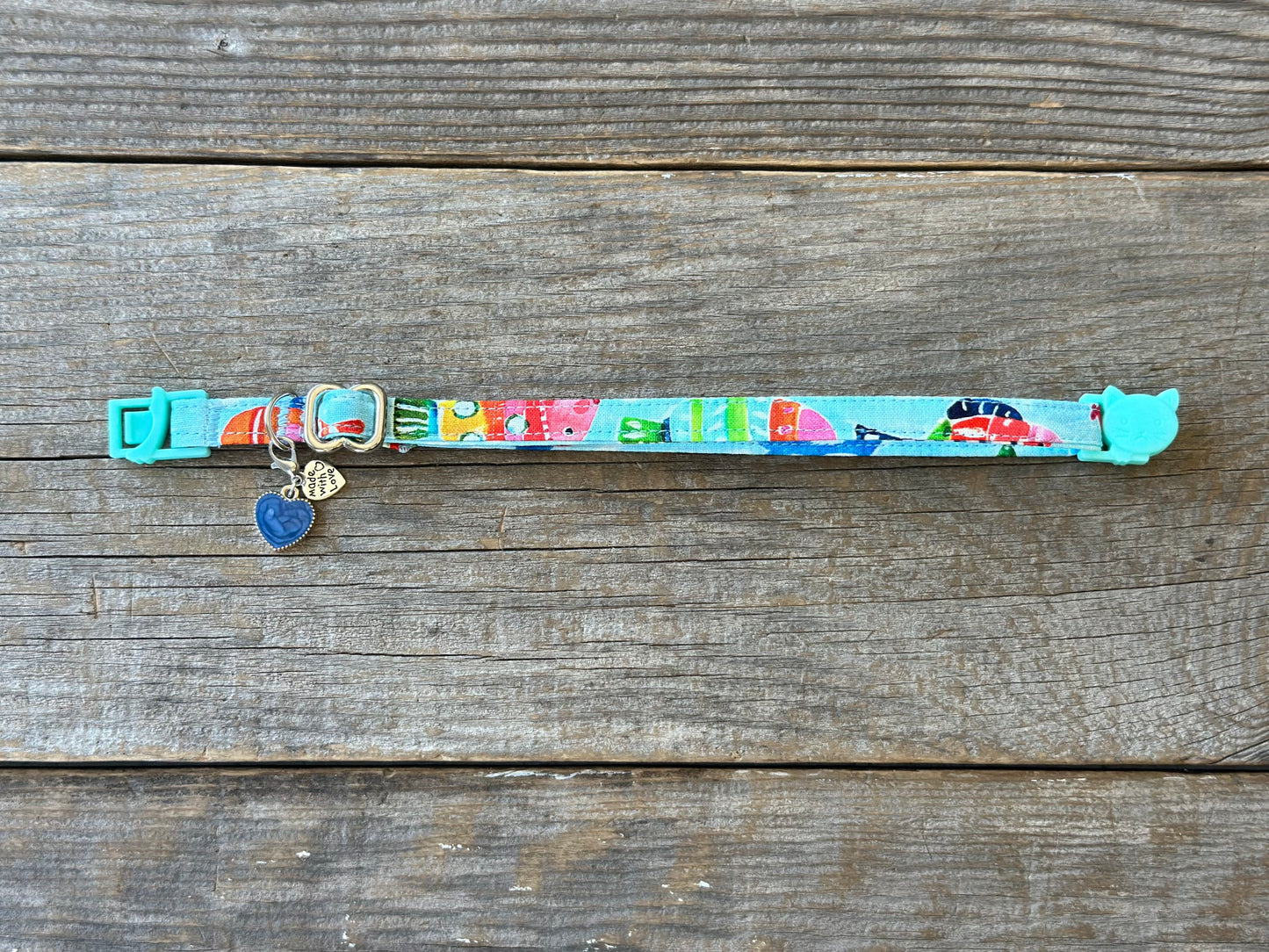 Swimming with the Fishes - Cat Collar
