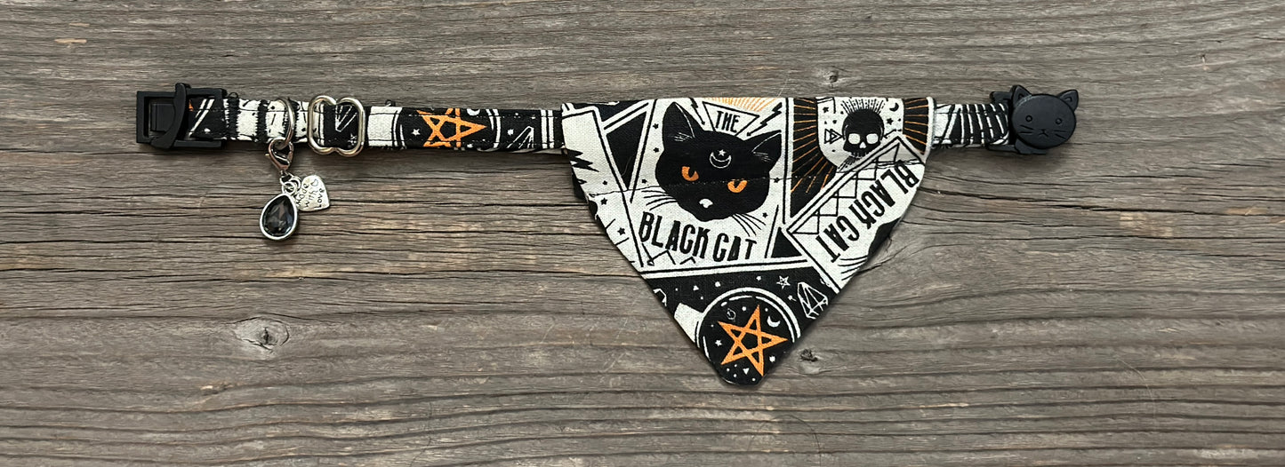 Double-Sided Cat Bandanna - Wednesday & Arr me Matey!