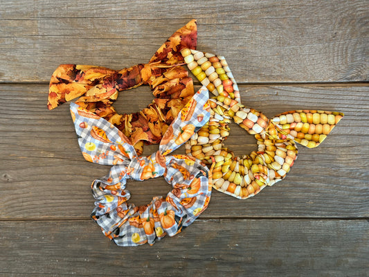 That Fall Feeling Hair Tie/Scrunchie Set of 3