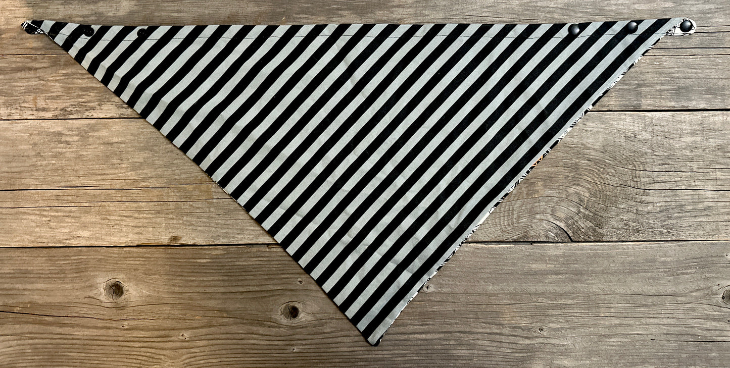 Double-Sided Dog Bandanna - Wednesday & Arr me Matey!