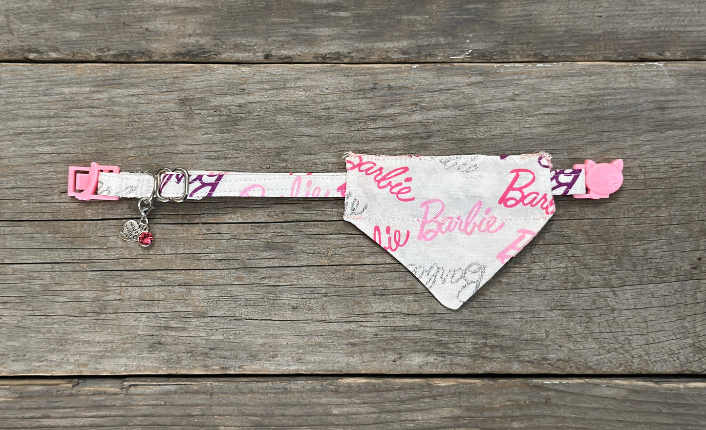 Double-Sided Cat Bandanna - Malibu Barbie & Barbie Girl