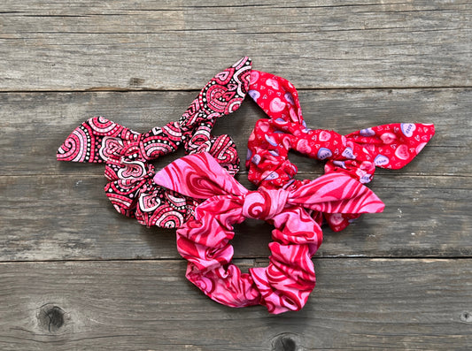 True Love Hair Tie/Scrunchie Set of 3