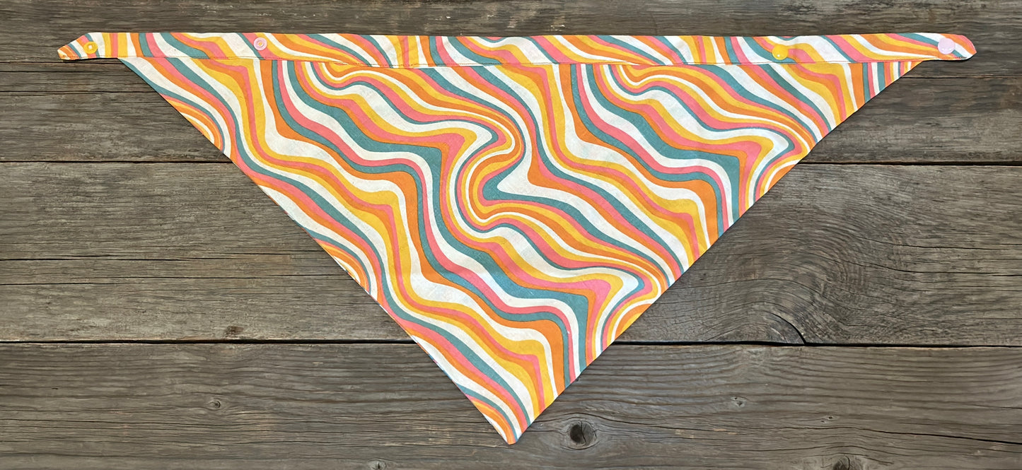 Double-Sided Dog Bandanna - Morgan