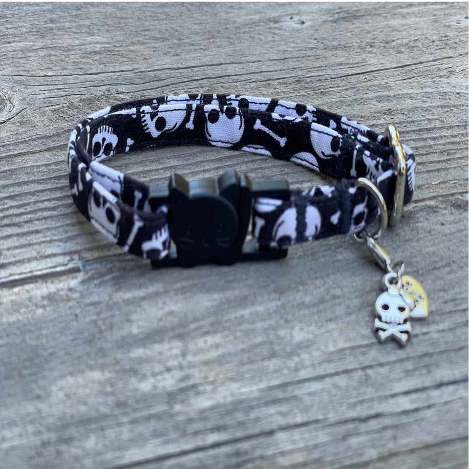 Dem Bones - Cat Collar
