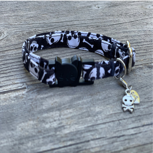Dem Bones - Cat Collar