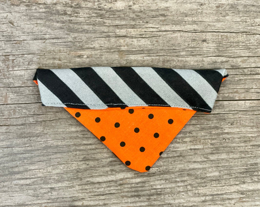 Double-Sided Cat Bandanna -Let the Ghoul Times Roll & Argh me Matey!