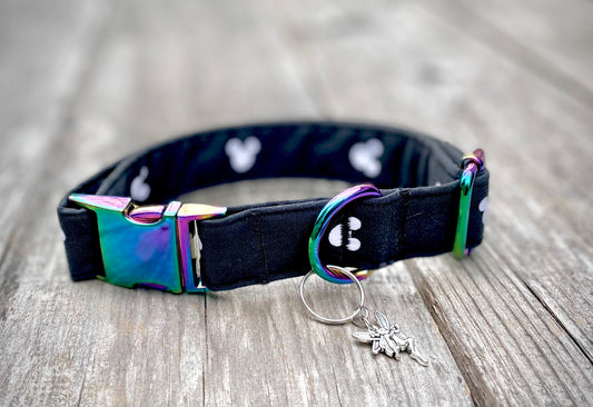 Disney Mickey Mouse Silhouette -Dog Collar