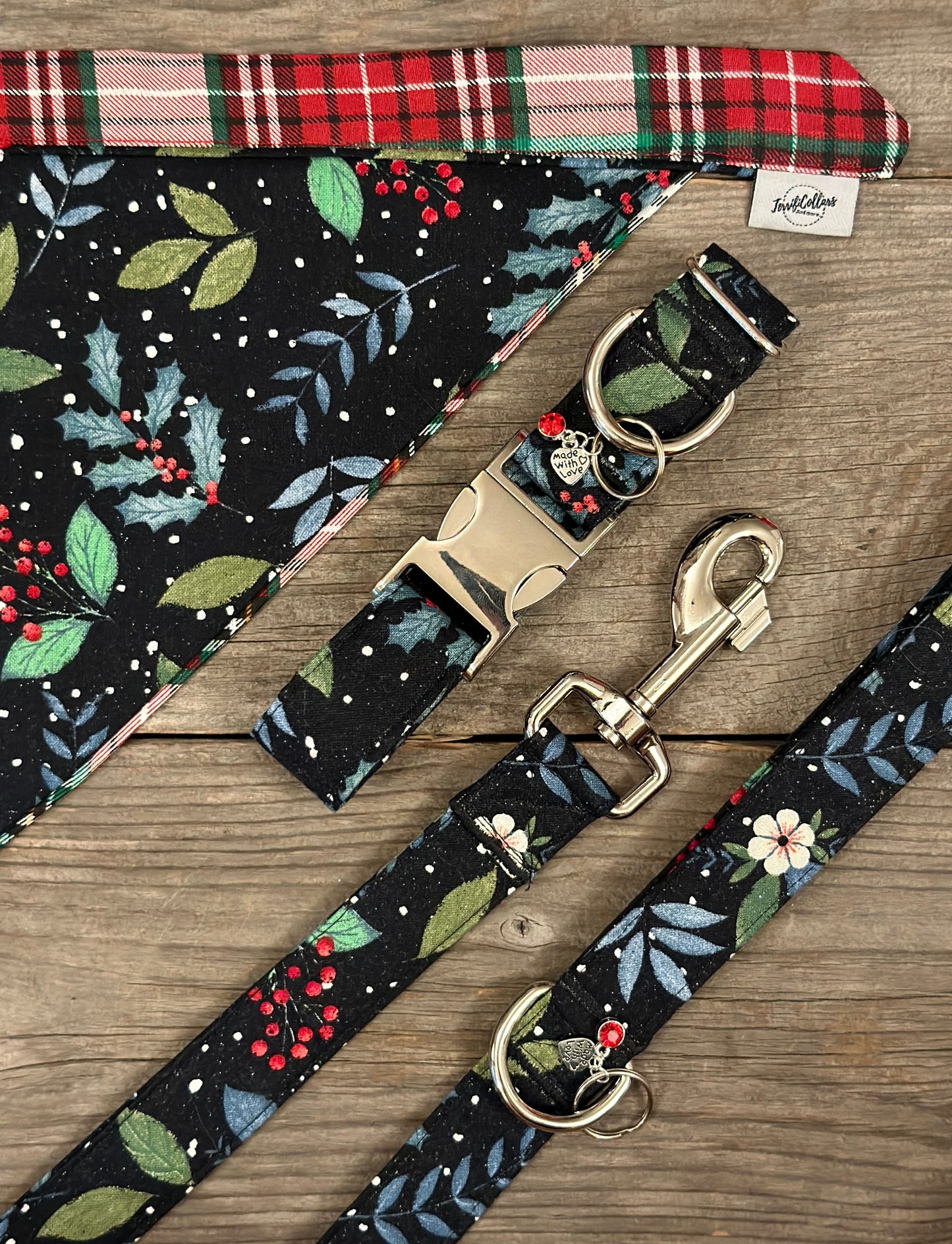 Winter Garden -Dog Collar