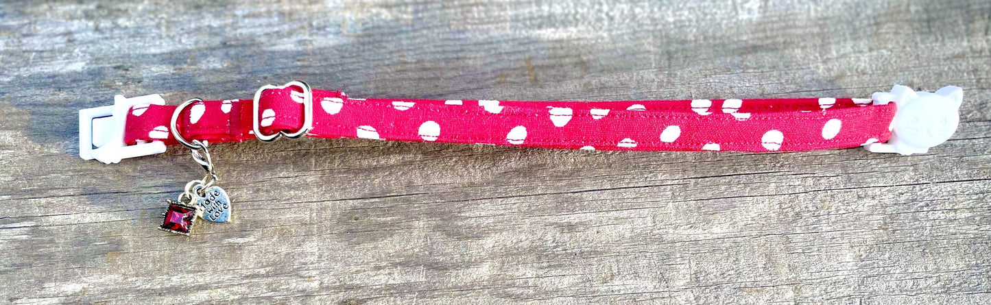 Minnie Polka - Cat Collar