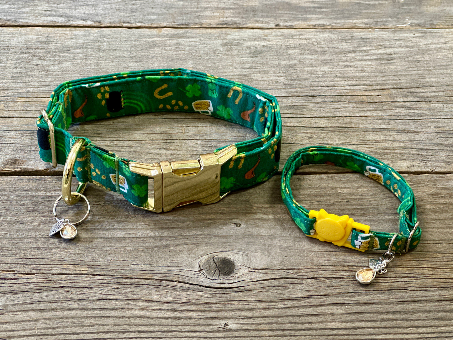 Just a Wee Bit O’ Luck -Dog Collar