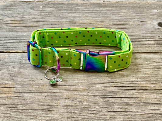 Polka Party -Dog Collar