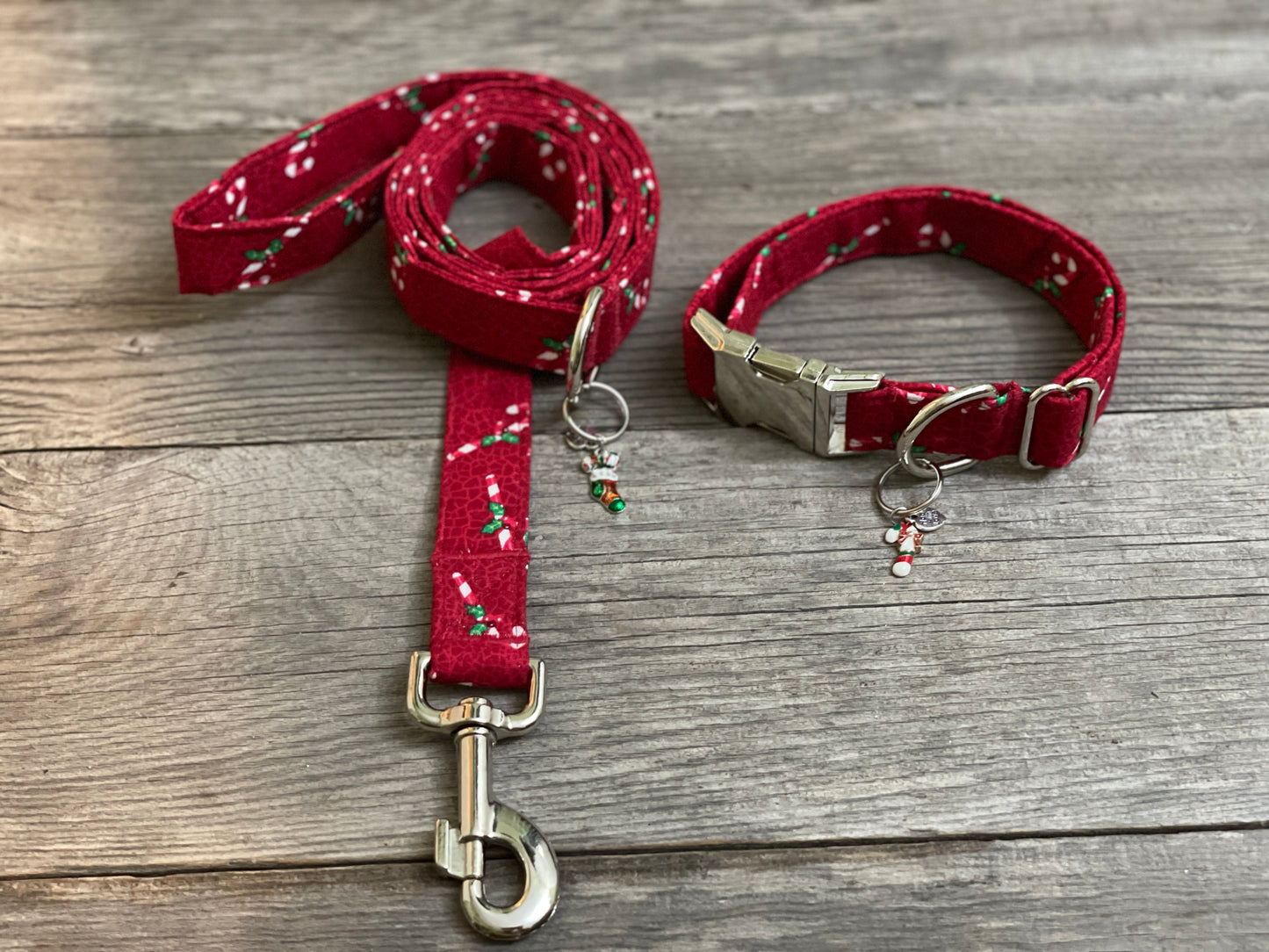 Visiting Santa -Dog Leash