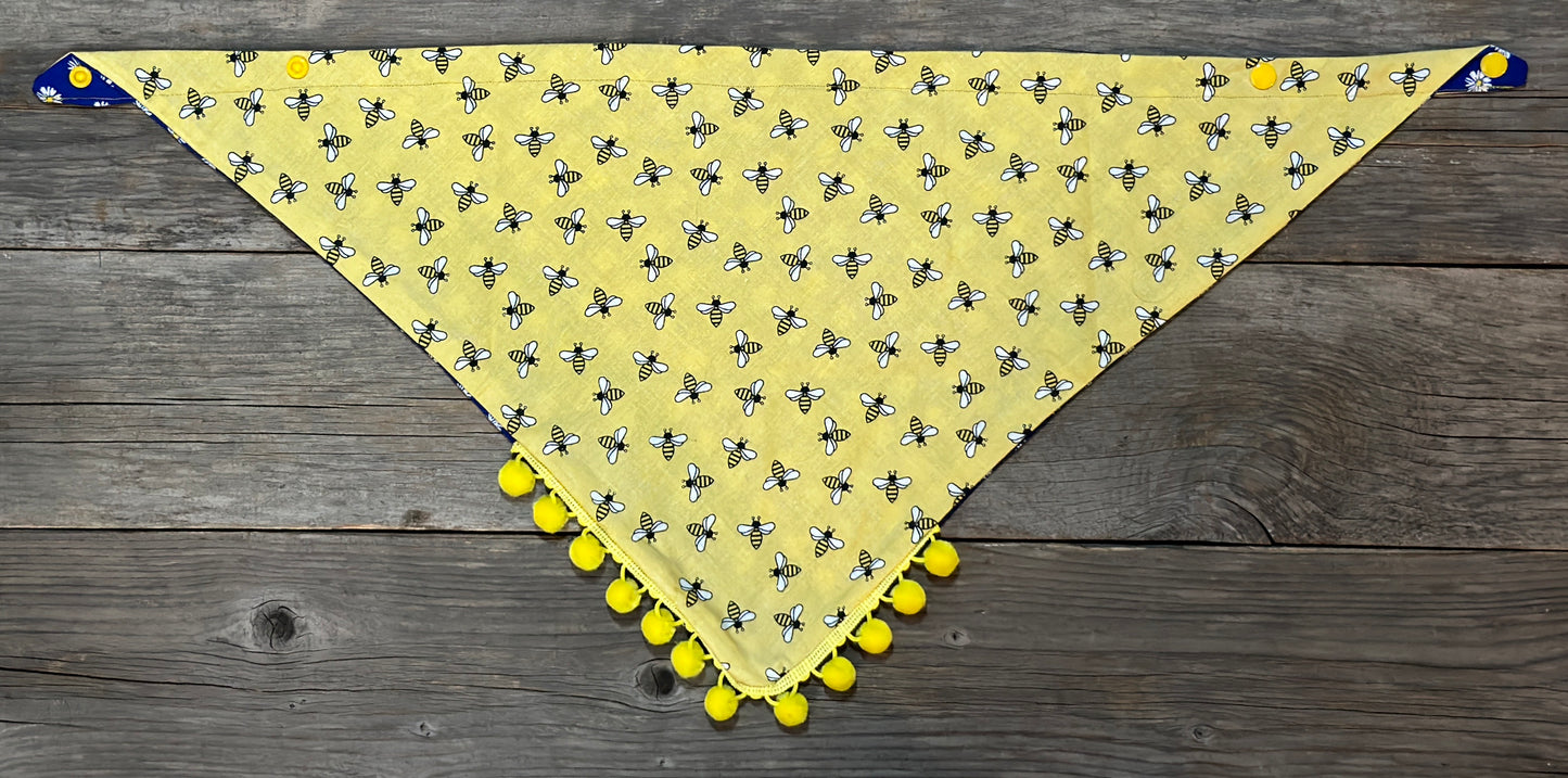 Double-Sided Dog Bandanna - Buzz Worthy & Lauren