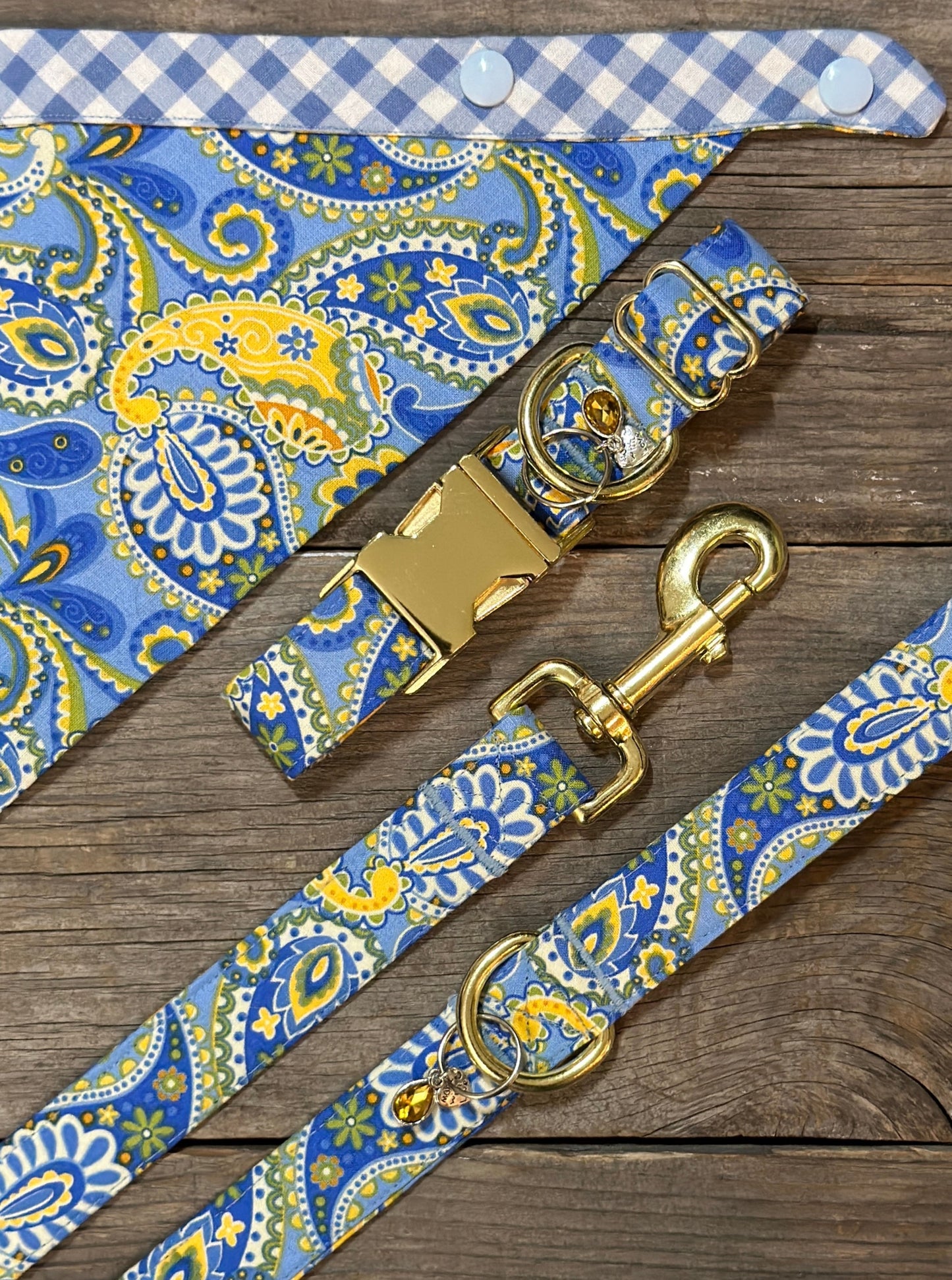 Double-Sided Dog Bandanna - Paws-ley & Dorothy