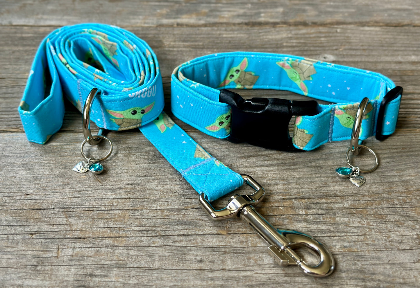 The Many Faces of Grogu -Dog Leash