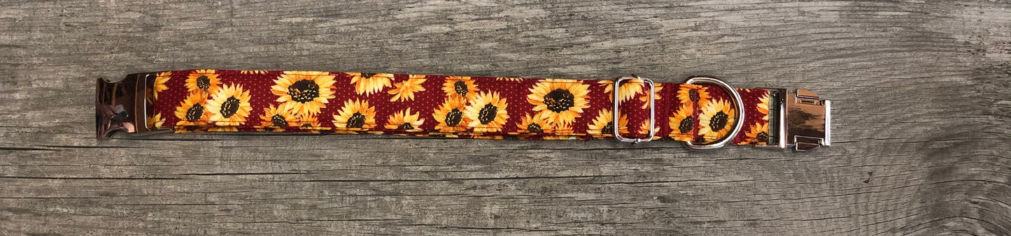 Autumn Sunset- Dog Collar