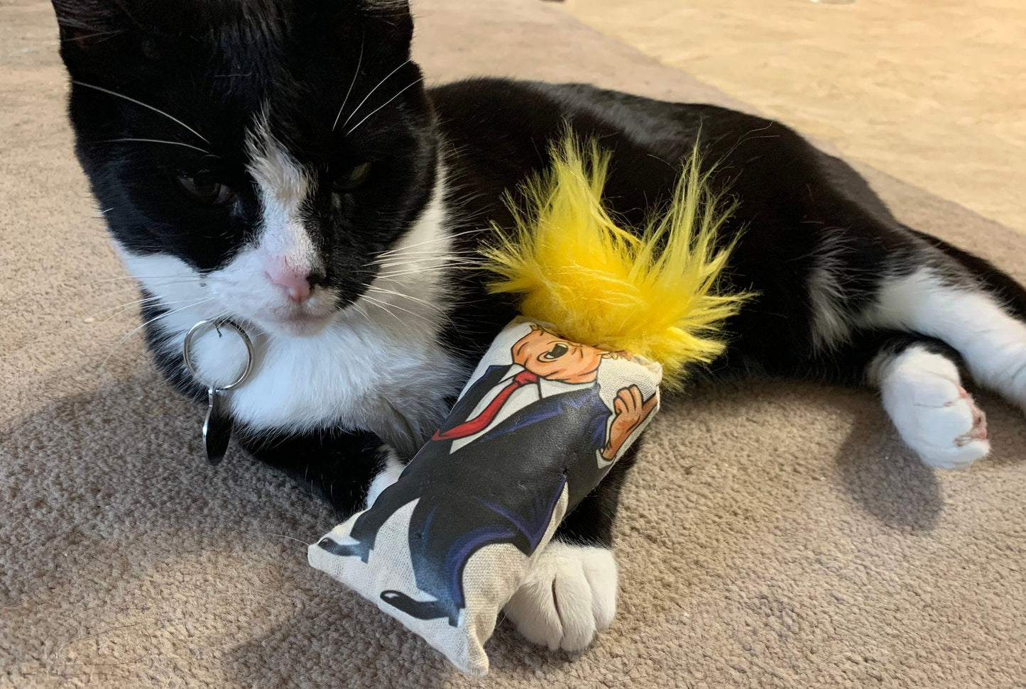 Former President Donald Trump Kitty Kicker - Cat Toy