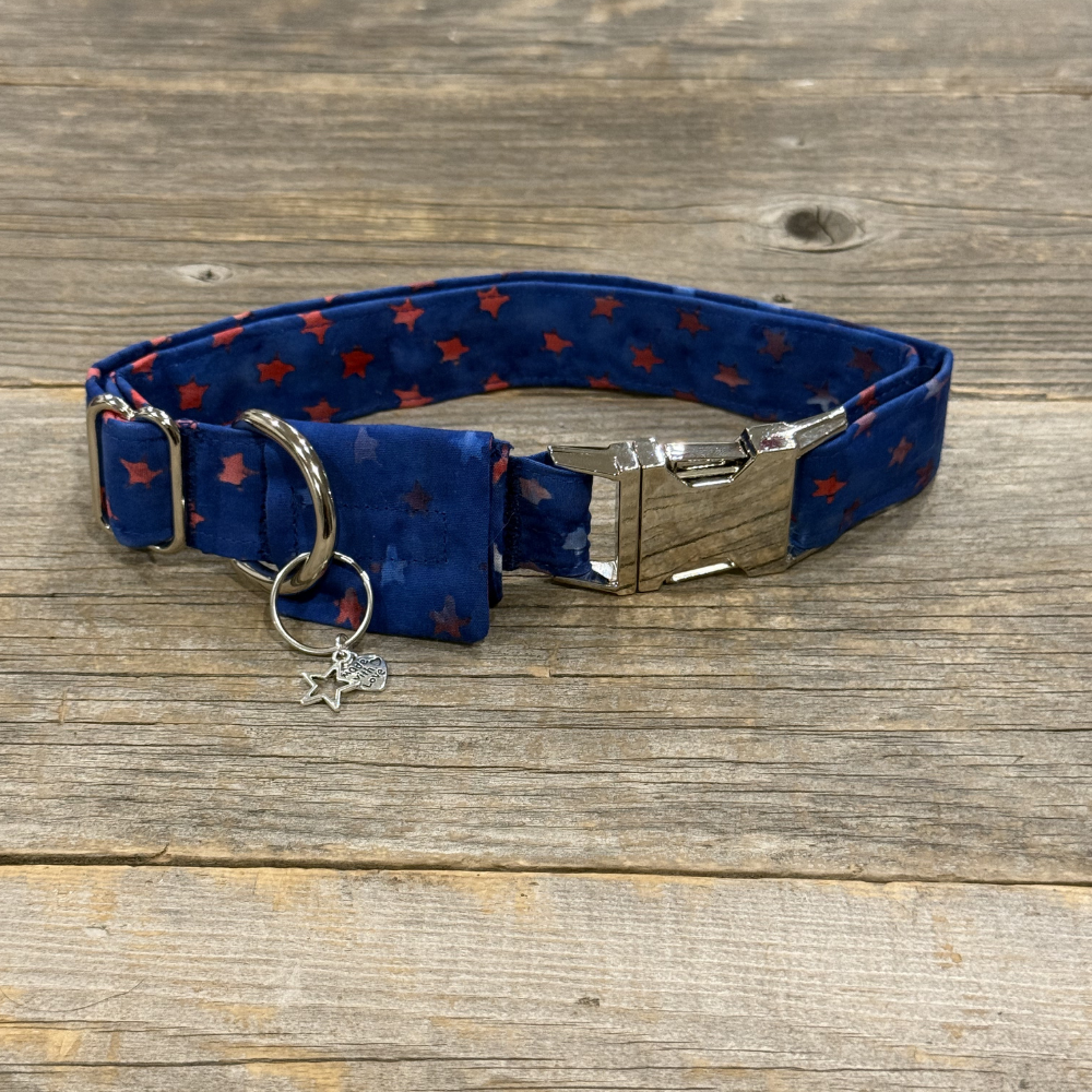Star Spangled Pup -Dog Collar