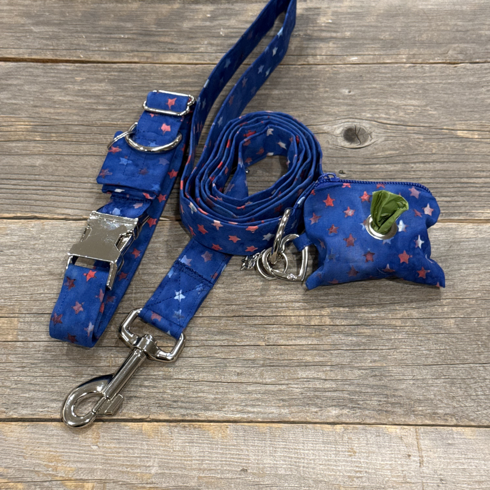 Star Spangled Pup -Dog Collar