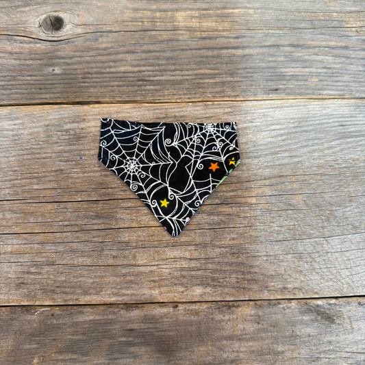 Cat Bandanna - Mystic Webs & Wicked Vines