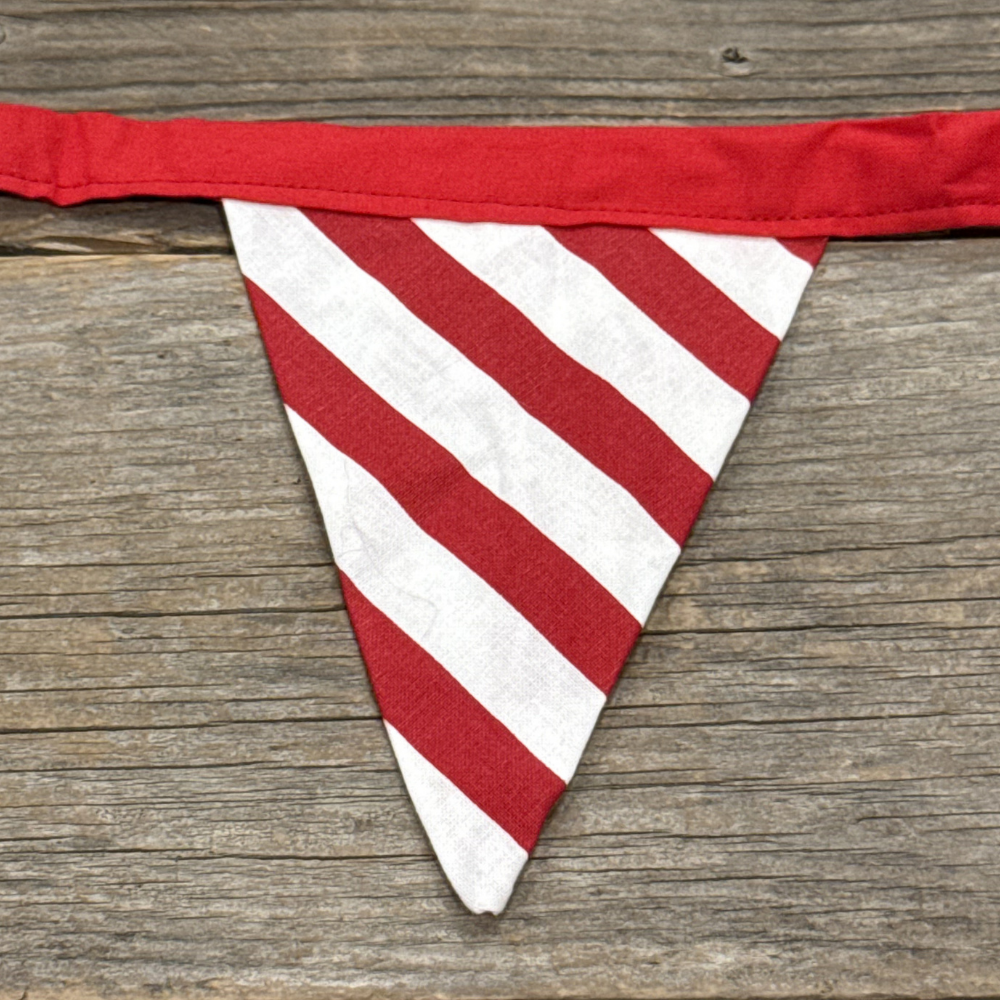 Stars, Stripes & String Lights - Bunting