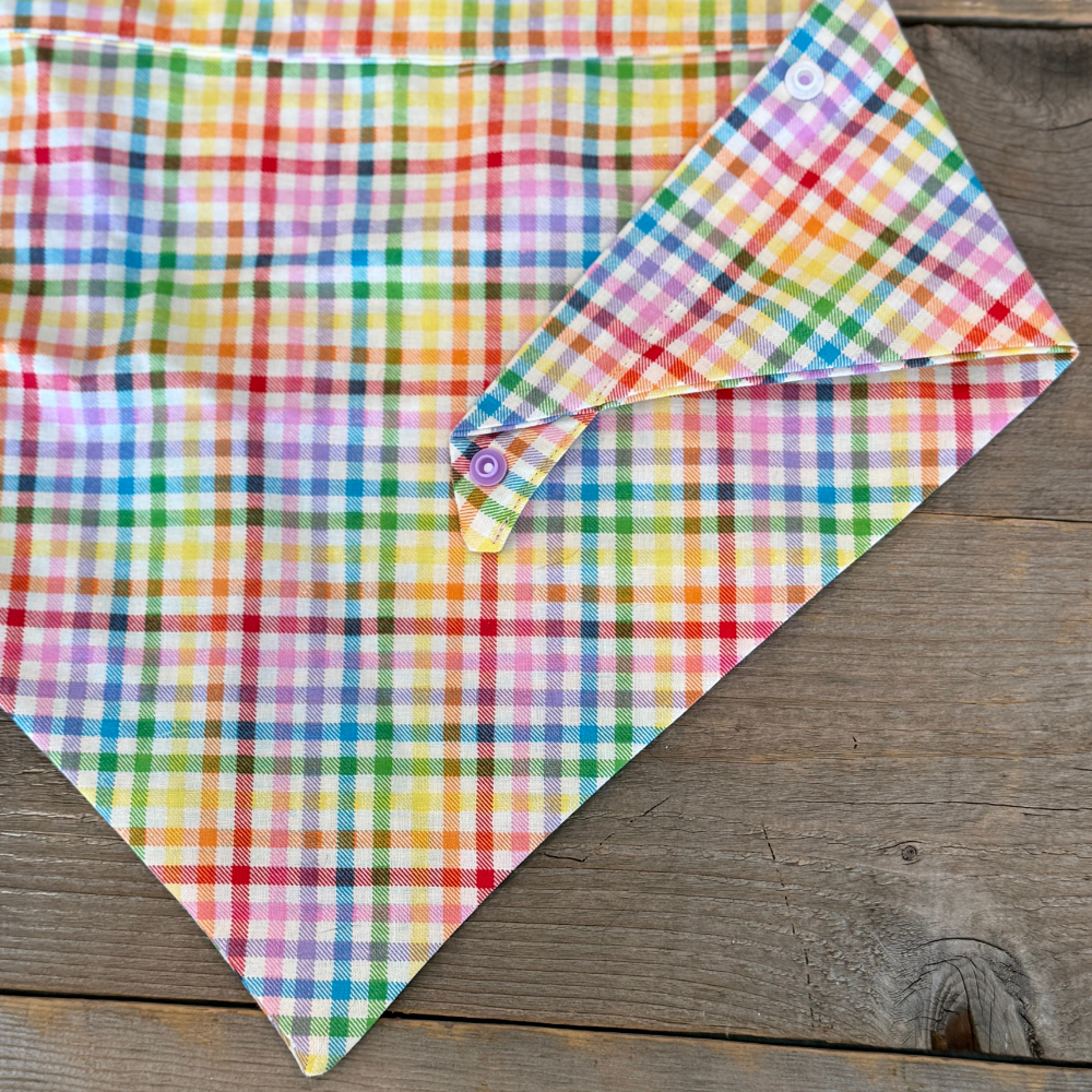 Double-Sided Dog Bandanna - Candyland