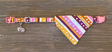 Load image into Gallery viewer, Double-Sided Cat Bandanna - Groovy, Baby! &amp; Yeah, Baby! Yeah!
