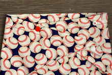 Load image into Gallery viewer, Double-Sided Dog Bandanna - Hey, Batter Batter!
