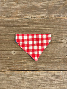 Double-Sided Cat Bandanna - Fishin' Frenzy & Picnic For Two