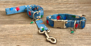 Fishin' Frenzy -Dog Collar