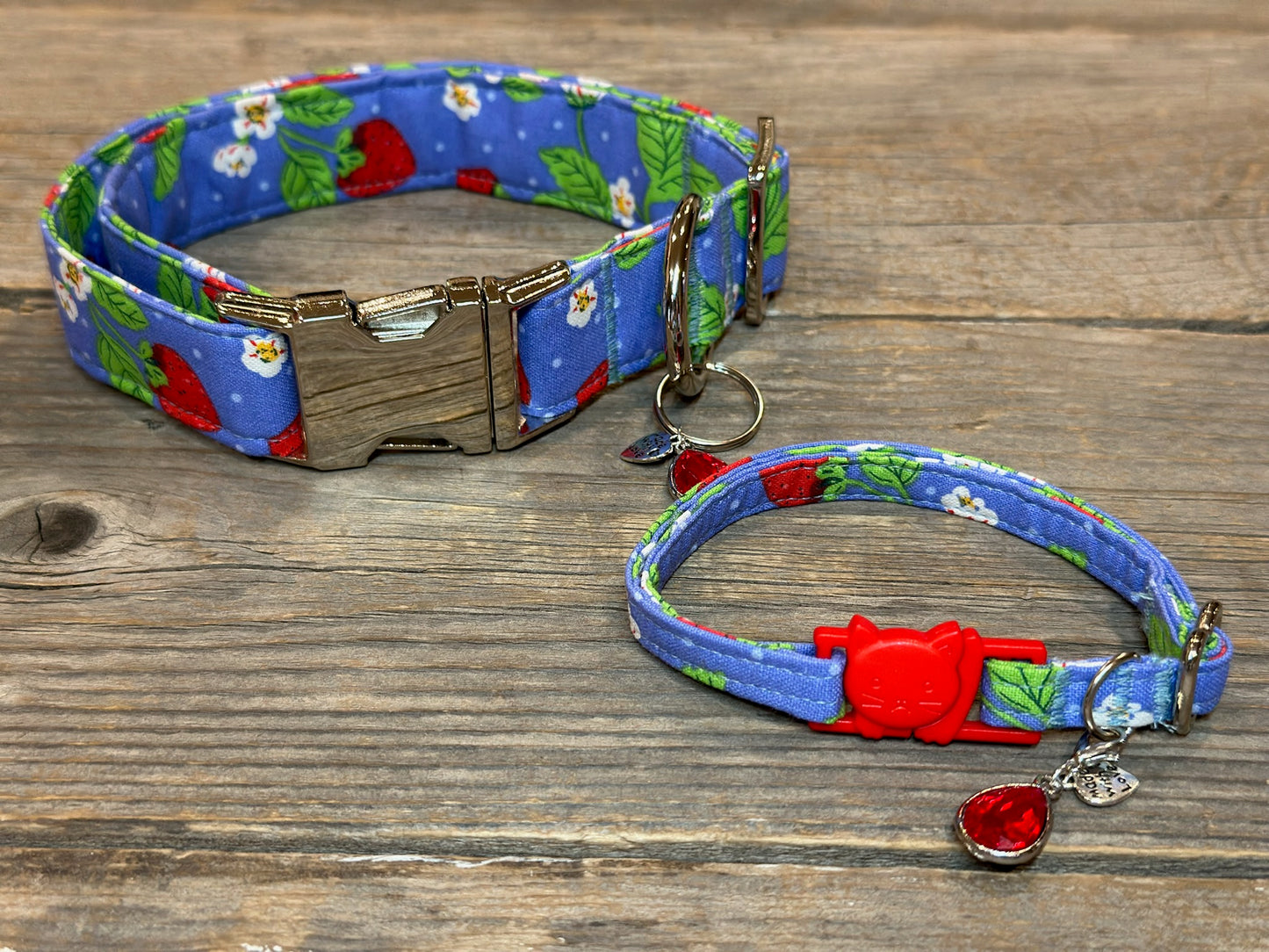 Strawberry Daiquiri -Dog Collar