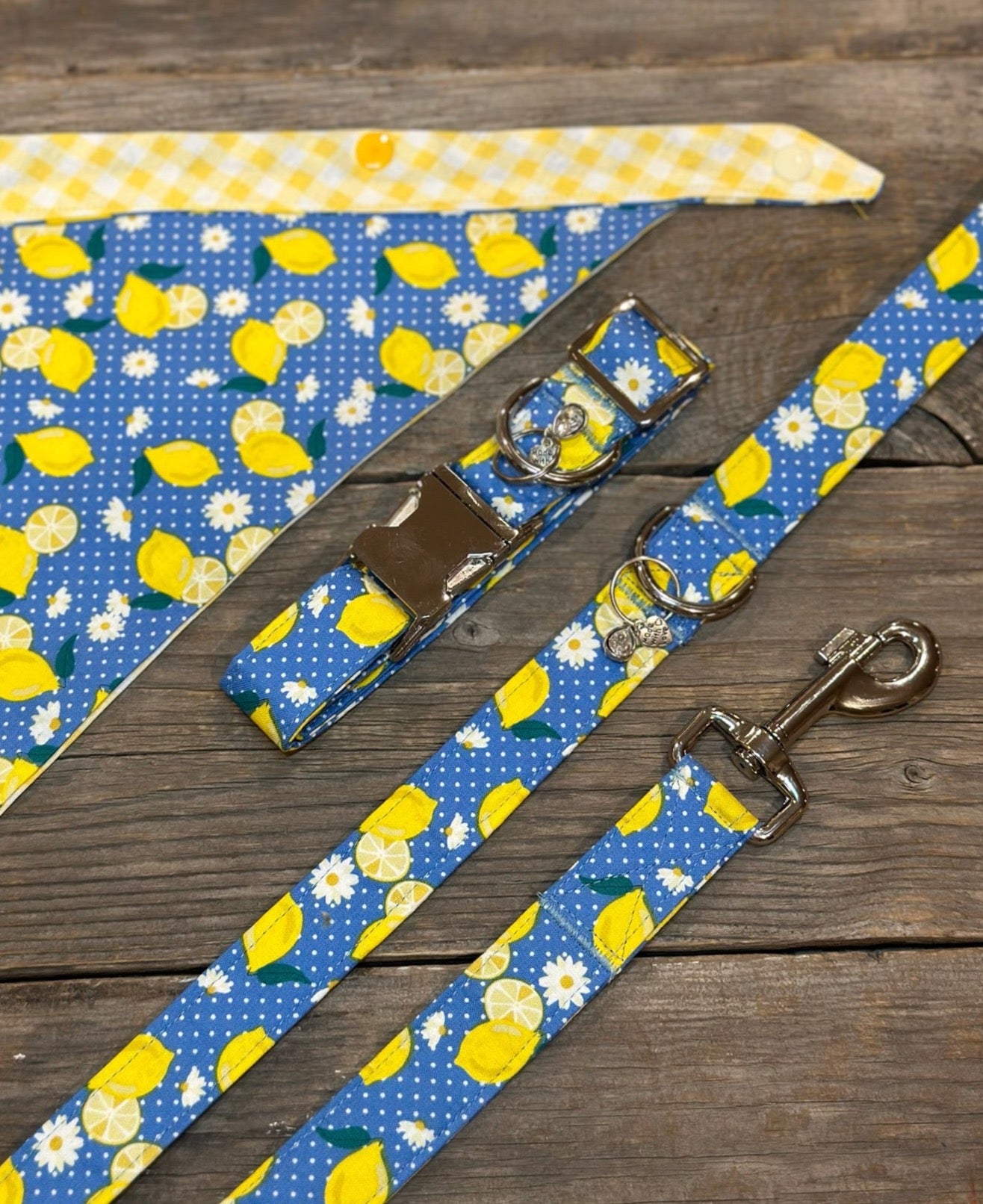 Dog Bandanna - Limoncello & Lemon Drop