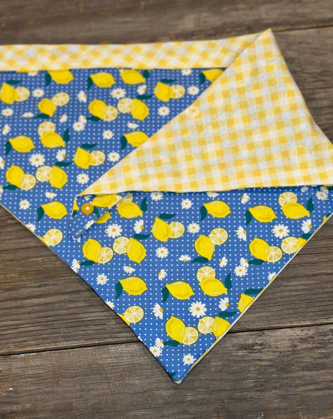 Dog Bandanna - Limoncello & Lemon Drop