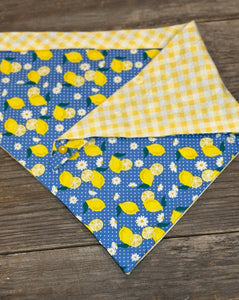 Dog Bandanna - Limoncello & Lemon Drop