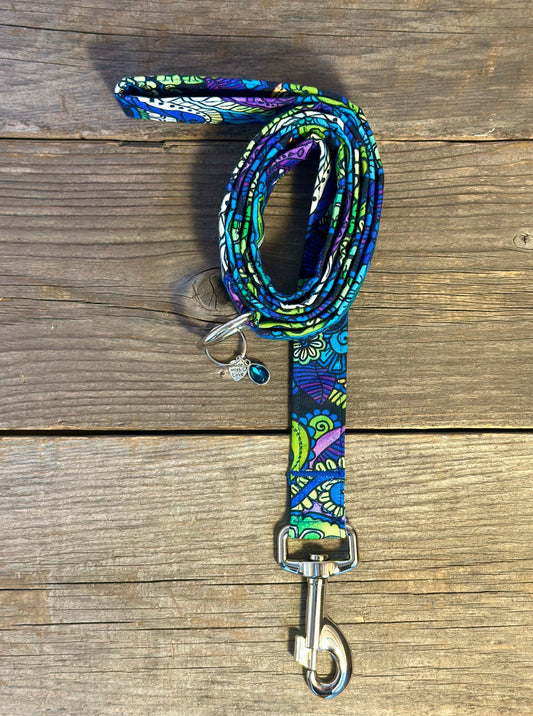 (Zen)tangled in Color -Dog Leash