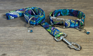 (Zen)tangled in Color -Dog Collar