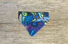 Load image into Gallery viewer, Double-Sided Cat Bandanna - (Zen)tangled in Color
